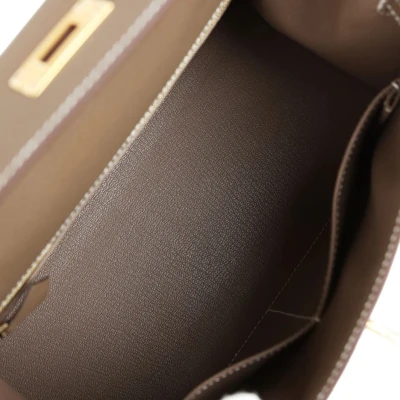 Hermes Kelly Sellier 28 Etoupe Epsom Gold Hardware Hermes Kelly Sellier 28 Etoupe Epsom Gold Hardware