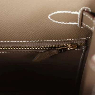 Hermes Kelly Sellier 28 Etoupe Epsom Gold Hardware Hermes Kelly Sellier 28 Etoupe Epsom Gold Hardware