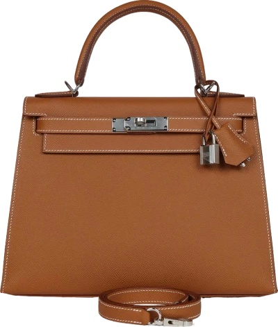 Hermes Kelly Sellier 28 Gold Epsom Palladium Hardware Hermes Kelly Sellier 28 Gold Epsom Palladium Hardware
