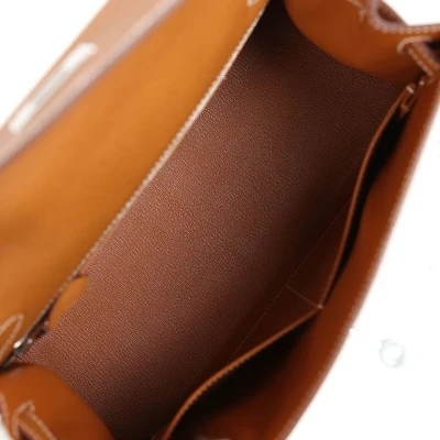 Hermes Kelly Sellier 28 Gold Epsom Palladium Hardware Hermes Kelly Sellier 28 Gold Epsom Palladium Hardware