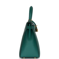 Hermes Kelly Sellier 28 Malachite Epsom Gold Hardware Hermes Kelly Sellier 28 Malachite Epsom Gold Hardware