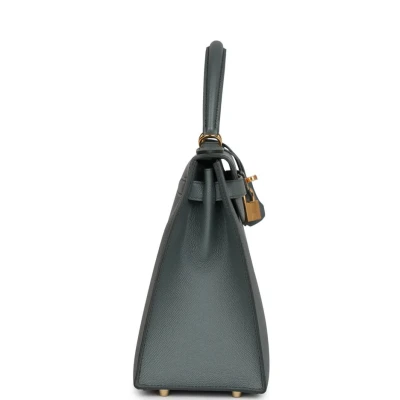 Hermes Kelly Sellier 28 Vert Amande Epsom Gold Hardware Hermes Kelly Sellier 28 Vert Amande Epsom Gold Hardware