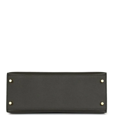 Hermes Kelly Sellier 28 Vert De Gris Epsom Gold Hardware Hermes Kelly Sellier 28 Vert De Gris Epsom Gold Hardware