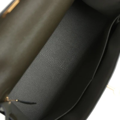 Hermes Kelly Sellier 28 Vert De Gris Epsom Gold Hardware Hermes Kelly Sellier 28 Vert De Gris Epsom Gold Hardware