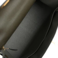 Hermes Kelly Sellier 28 Vert De Gris Epsom Gold Hardware Hermes Kelly Sellier 28 Vert De Gris Epsom Gold Hardware