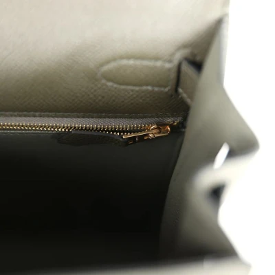 Hermes Kelly Sellier 28 Vert De Gris Epsom Gold Hardware Hermes Kelly Sellier 28 Vert De Gris Epsom Gold Hardware