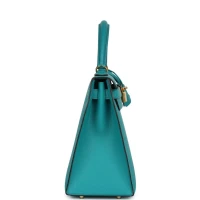 Hermes Kelly Sellier 28 Vert Verone Epsom Gold Hardware Hermes Kelly Sellier 28 Vert Verone Epsom Gold Hardware