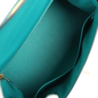 Hermes Kelly Sellier 28 Vert Verone Epsom Gold Hardware Hermes Kelly Sellier 28 Vert Verone Epsom Gold Hardware