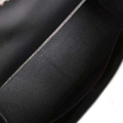 Hermes Kelly Sellier 32 Black Epsom Palladium Hardware Hermes Kelly Sellier 32 Black Epsom Palladium Hardware