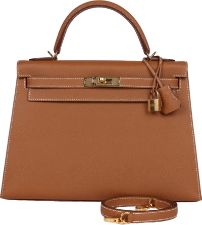Hermes Kelly Sellier 32 Gold Epsom Gold Hardware Hermes Kelly Sellier 32 Gold Epsom Gold Hardware