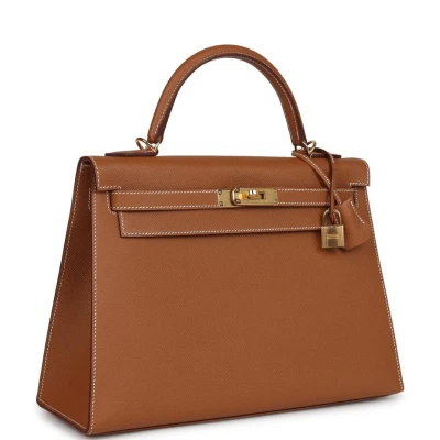 Hermes Kelly Sellier 32 Gold Epsom Gold Hardware Hermes Kelly Sellier 32 Gold Epsom Gold Hardware