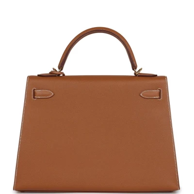 Hermes Kelly Sellier 32 Gold Epsom Gold Hardware Hermes Kelly Sellier 32 Gold Epsom Gold Hardware