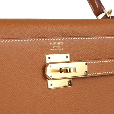 Hermes Kelly Sellier 32 Gold Epsom Gold Hardware Hermes Kelly Sellier 32 Gold Epsom Gold Hardware