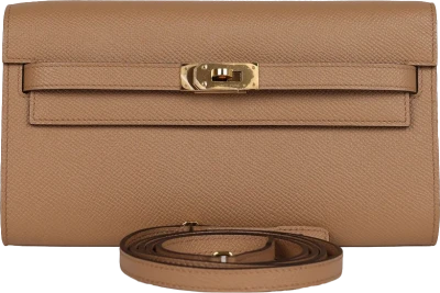 Hermes Kelly Wallet To Go Chai Verso Epsom Gold Hardware Hermes Kelly Wallet To Go Chai Verso Epsom Gold Hardware