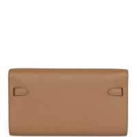Hermes Kelly Wallet To Go Chai Verso Epsom Gold Hardware Hermes Kelly Wallet To Go Chai Verso Epsom Gold Hardware
