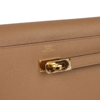 Hermes Kelly Wallet To Go Chai Verso Epsom Gold Hardware Hermes Kelly Wallet To Go Chai Verso Epsom Gold Hardware