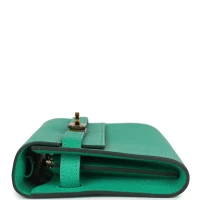 Hermes Kelly Wallet To Go Menthe Chevre Gold Hardware Hermes Kelly Wallet To Go Menthe Chevre Gold Hardware