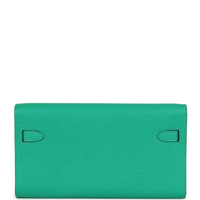 Hermes Kelly Wallet To Go Menthe Chevre Gold Hardware Hermes Kelly Wallet To Go Menthe Chevre Gold Hardware