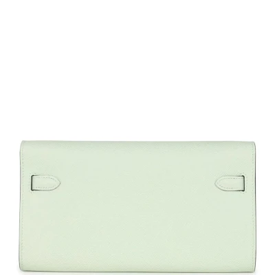 Hermes Kelly Wallet To Go Vert Fizz Epsom Palladium Hardware Hermes Kelly Wallet To Go Vert Fizz Epsom Palladium Hardware