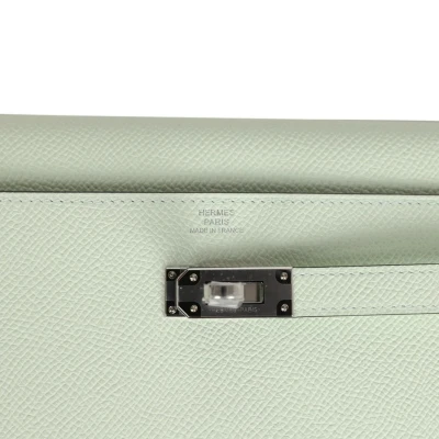 Hermes Kelly Wallet To Go Vert Fizz Epsom Palladium Hardware Hermes Kelly Wallet To Go Vert Fizz Epsom Palladium Hardware