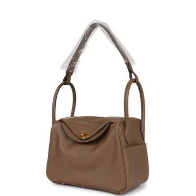 Hermes Lindy 26 Beige De Weimar Evercolor Gold Hardware Hermes Lindy 26 Beige De Weimar Evercolor Gold Hardware
