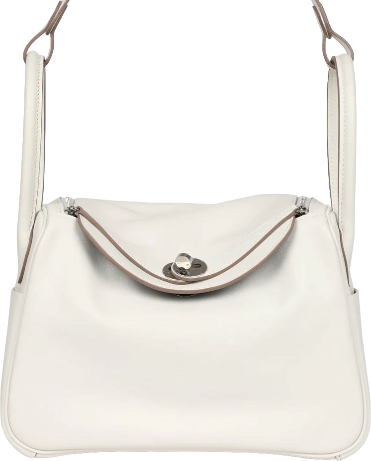 Hermes Lindy 26 Gris Pale Verso Swift Palladium Hardware