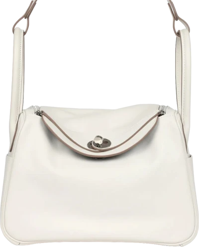 Hermes Lindy 26 Gris Pale Verso Swift Palladium Hardware Hermes Lindy 26 Gris Pale Verso Swift Palladium Hardware