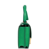Hermes Mini Constance 18 Menthe Lizard Salvator Gold Hardware Hermes Mini Constance 18 Menthe Lizard Salvator Gold Hardware