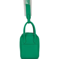 Hermes Mini Lindy Menthe Clemence Palladium Hardware Hermes Mini Lindy Menthe Clemence Palladium Hardware