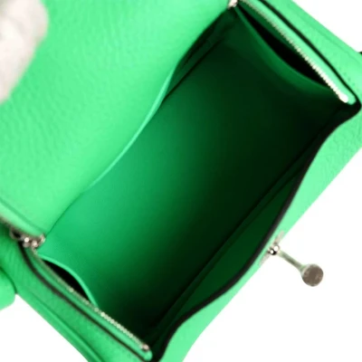 Hermes Mini Lindy Vert Comics Clemence Palladium Hardware Hermes Mini Lindy Vert Comics Clemence Palladium Hardware