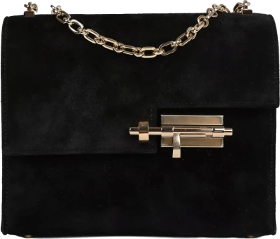 Hermes Mini Verrou Chaine Bag Black Doblis Permabrass Hardware Hermes Mini Verrou Chaine Bag Black Doblis Permabrass Hardware