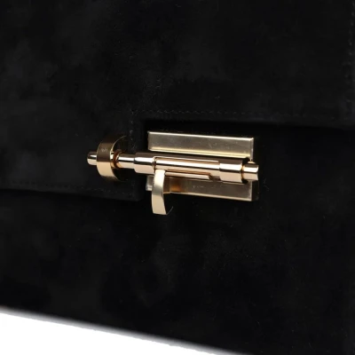 Hermes Mini Verrou Chaine Bag Black Doblis Permabrass Hardware Hermes Mini Verrou Chaine Bag Black Doblis Permabrass Hardware