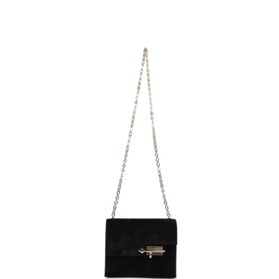 Hermes Mini Verrou Chaine Bag Black Doblis Permabrass Hardware Hermes Mini Verrou Chaine Bag Black Doblis Permabrass Hardware