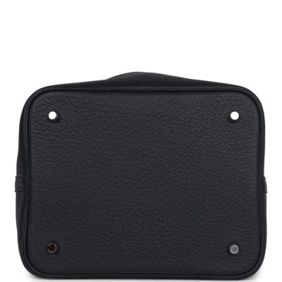 Hermes Picotin Lock 22 Caban Clemence Palladium Hardware