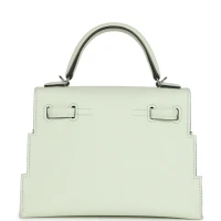 Hermes "Quelle Idolle" Picto Kelly Doll Vert Fizz Epsom Palladium Hardware Hermes "Quelle Idolle" Picto Kelly Doll Vert Fizz Epsom Palladium Hardware