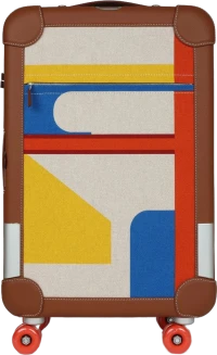Hermes R.M.S. Cabine 55 Rolling Suitcase Multicolor Canvas Hermes R.M.S. Cabine 55 Rolling Suitcase Multicolor Canvas