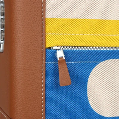 Hermes R.M.S. Cabine 55 Rolling Suitcase Multicolor Canvas Hermes R.M.S. Cabine 55 Rolling Suitcase Multicolor Canvas