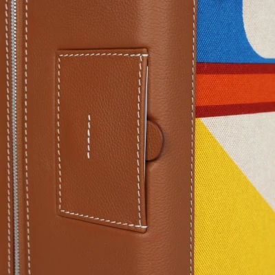 Hermes R.M.S. Cabine 55 Rolling Suitcase Multicolor Canvas Hermes R.M.S. Cabine 55 Rolling Suitcase Multicolor Canvas