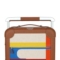 Hermes R.M.S. Cabine 55 Rolling Suitcase Multicolor Canvas Hermes R.M.S. Cabine 55 Rolling Suitcase Multicolor Canvas