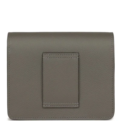 Hermes Roulis Slim Wallet Gris Meyer Evercolor Permabrass Hardware Hermes Roulis Slim Wallet Gris Meyer Evercolor Permabrass Hardware