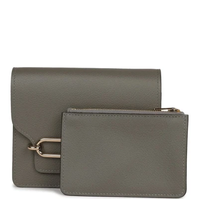 Hermes Roulis Slim Wallet Gris Meyer Evercolor Permabrass Hardware Hermes Roulis Slim Wallet Gris Meyer Evercolor Permabrass Hardware
