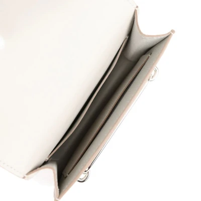 Hermes Roulis Slim Wallet Gris Perle Evercolor Palladium Hardware