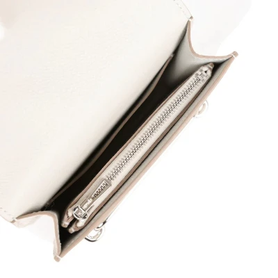 Hermes Roulis Slim Wallet Gris Perle Evercolor Palladium Hardware