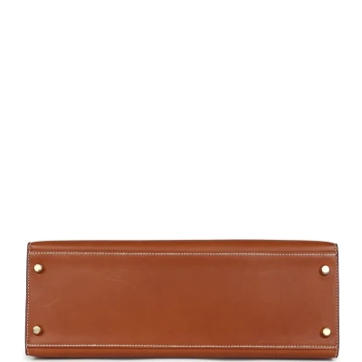 Hermes Sellier Kelly 32 Fauve Barenia Gold Hardware Hermes Sellier Kelly 32 Fauve Barenia Gold Hardware