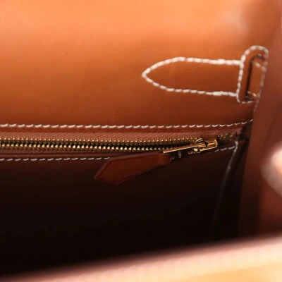 Hermes Sellier Kelly 32 Fauve Barenia Gold Hardware Hermes Sellier Kelly 32 Fauve Barenia Gold Hardware