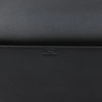 Hermes Shadow Kelly Cut Black Swift Calfskin Hermes Shadow Kelly Cut Black Swift Calfskin
