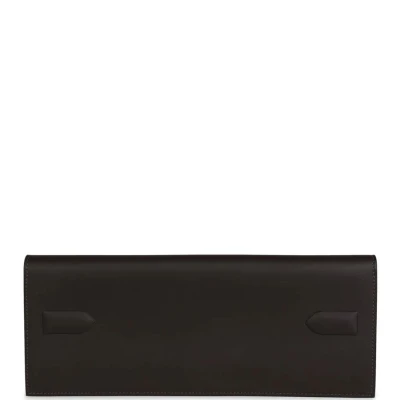 Hermes Shadow Kelly Cut Ebene Swift Calfskin Hermes Shadow Kelly Cut Ebene Swift Calfskin
