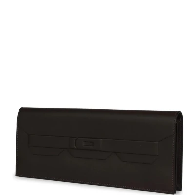 Hermes Shadow Kelly Cut Ebene Swift Calfskin Hermes Shadow Kelly Cut Ebene Swift Calfskin
