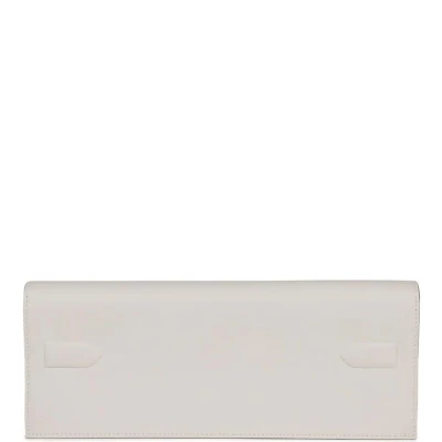 Hermes Shadow Kelly Cut Gris Pale Swift