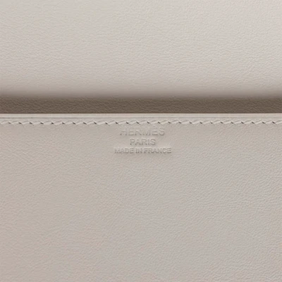 Hermes Shadow Kelly Cut Gris Pale Swift